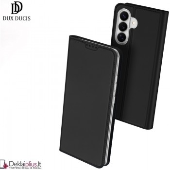 Dux Ducis Skin Pro dirbtinės odos dėklas - juodas (Samsung Galaxy S26 Plus)